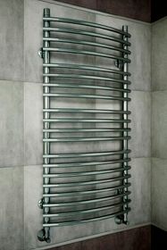 Mario  - водяной полотенцесушитель выгнутый вперед