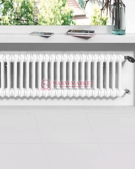 Трубчатый радиатор Arbonia 5040 пятитрубный, нижнее с вентилем подключение