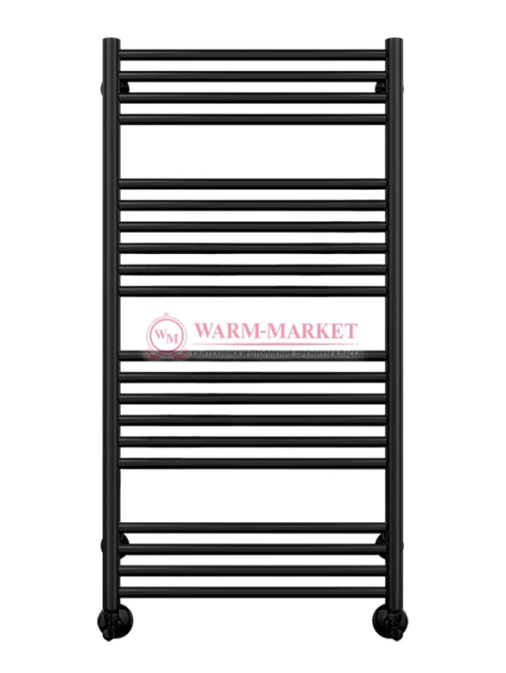 Аврора П20-3 - электрический полотенцесушитель, черный