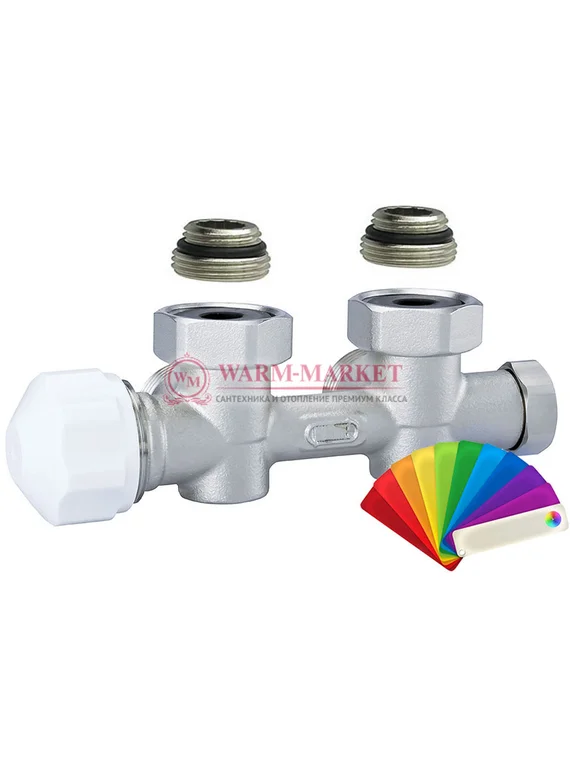 Узел нижний термостатический Hummel угловой 1/2x3/4