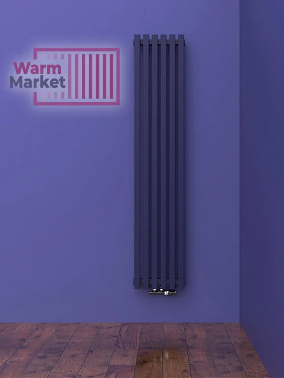 Quadrum 40 V 2000 - вертикальный трубчатый радиатор из квадратного профиля