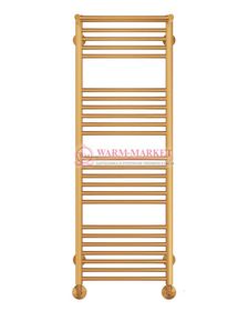 Аврора П22-2 - водяной полотенцесушитель с двумя полками, нижнее подключение, цвет бронза