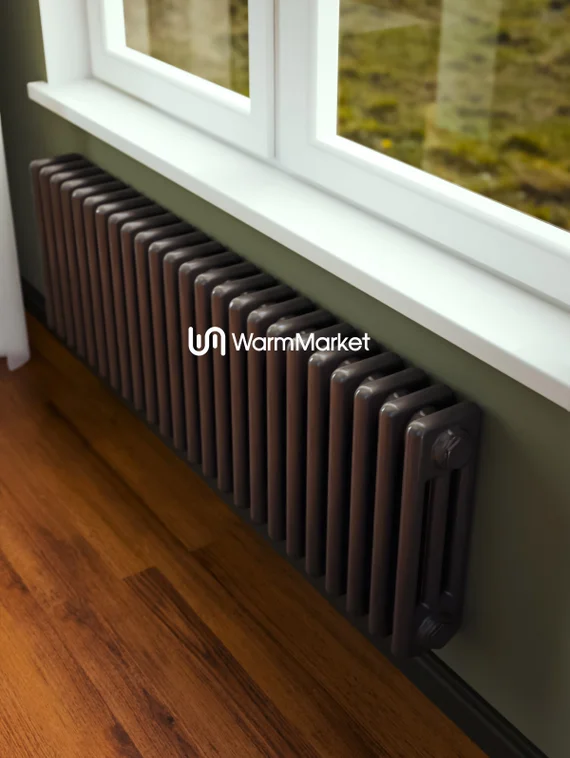 Bareng Softy 3020 - трехтрубный трубчатый радиатор высотой 200 мм, нижнее подключение