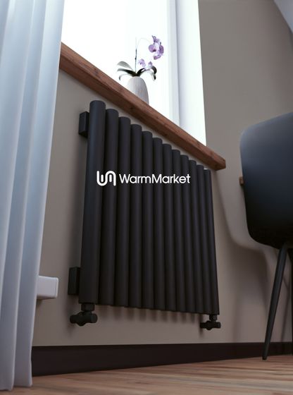 Bareng Monte V 700 - вертикальный трубчатый радиатор высотой 700 мм, нижнее разнесенное подключение