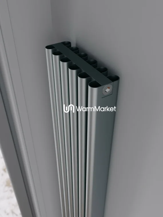 Axxinot Bramer V 1500 - вертикальный алюминиевый радиатор высотой 1530 мм