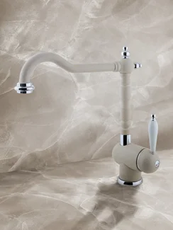 Timo Morea Sandy  - смеситель для кухонной мойки в стиле ретро