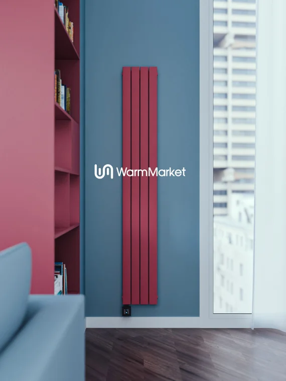 Bareng Temper VE 1250 - вертикальный электрический трубчатый радиатор высотой 1250 мм