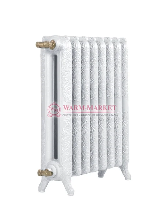 Guratec Merkur 760/05 MattWeiss - чугунный дизайн радиатор