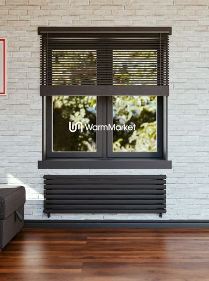 Bareng Tipe Z 2000 - горизонтальный трубчатый радиатор шириной 2000 мм, нижнее разнесенное подключение