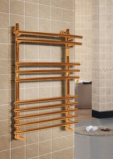 Verona E - электрический полотенцесушитель с выдвинутыми вперед верхними перекладинами