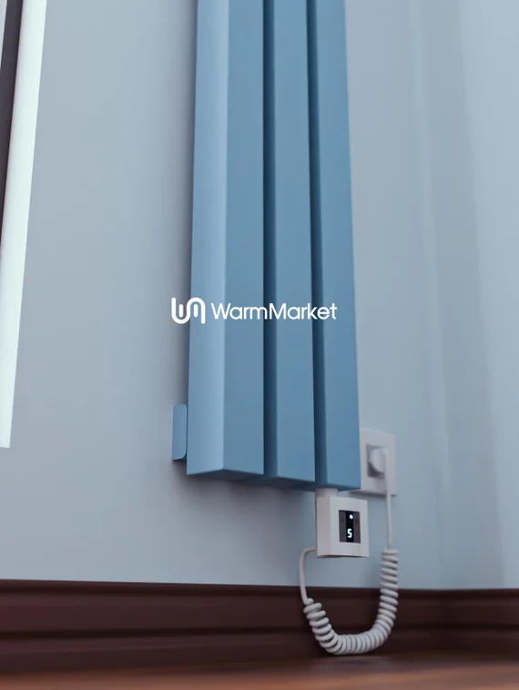 Bareng Livian VE 1250 - вертикальный электрический трубчатый радиатор высотой 1250 мм