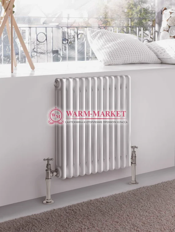 Трубчатый радиатор Dia Norm 3057 трехтрубный, боковое подключение