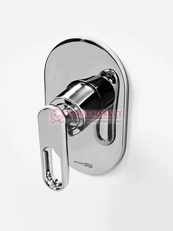 Встраиваемый комплект для душа с верхней душевой насадкой черный A12831-Bl