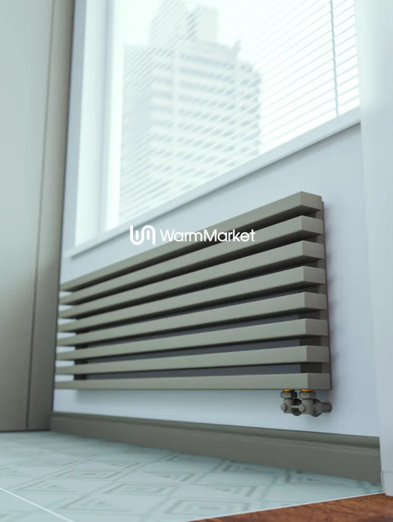 Bareng Select Z 1250 - горизонтальный трубчатый радиатор шириной 1250 мм, нижнее правое подключение