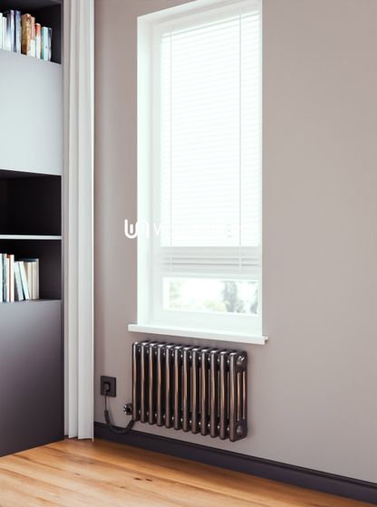 Bareng Softy Electric 3037 - электрический трехтрубный трубчатый радиатор высотой 370мм