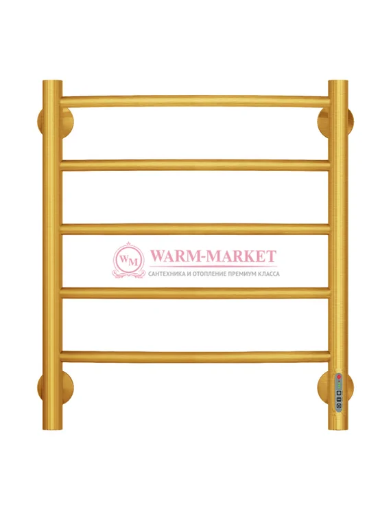 Классик - электрический полотенцесушитель, цвет золото