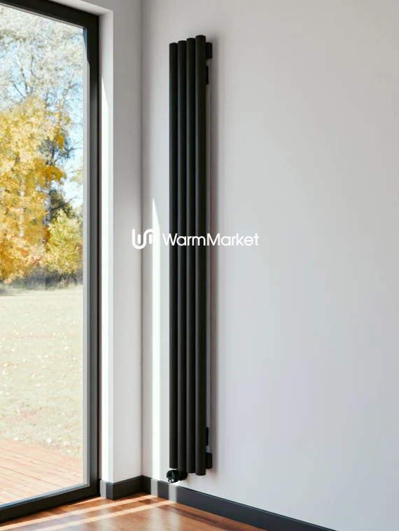 Bareng Monte VE 1000 - вертикальный электрический трубчатый радиатор высотой 1000 мм