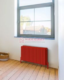 Трубчатый радиатор KZTO Garmonia А40 V2 высотой 334 мм напольного исполнения