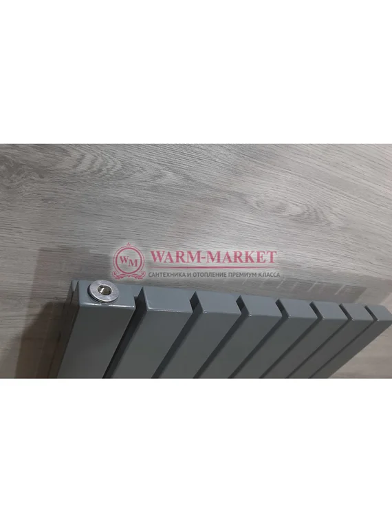 Steel V 50х30 500 - вертикальный трубчатый дизайн-радиатор, 12 секций