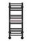 Аврора П16-1- водяной полотенцесушитель, нижнее подключение, черный
