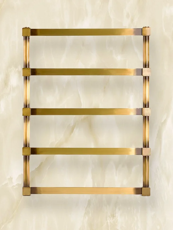 Garsia Duma - полотенцесушитель в стиле ретро состаренная бронза