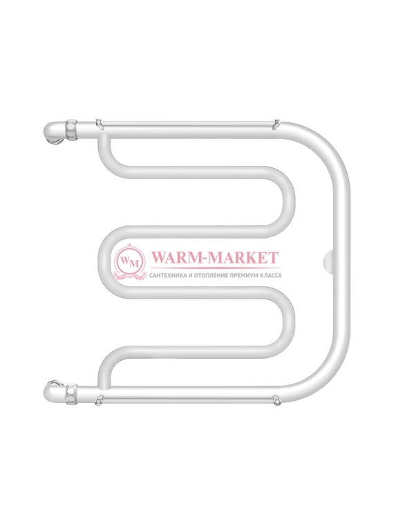 Фокстрот - водяной полотенцесушитель, боковое подключение