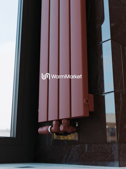 Bareng Temper V 1750 - вертикальный трубчатый радиатор высотой 1750 мм, нижнее центральное подключение