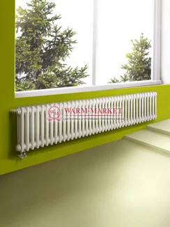 Трубчатый радиатор Dia Norm 2057-38 секций, двухтрубный с нижним правым/левым подключением с вентилем.