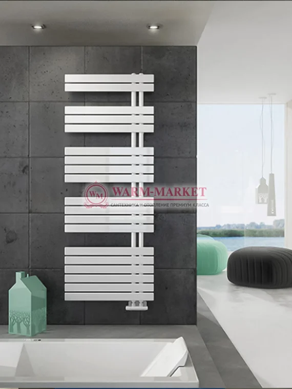 Полотенцесушитель Irsap Soul с горизонтальными секциями из трубок прямоугольного сечения