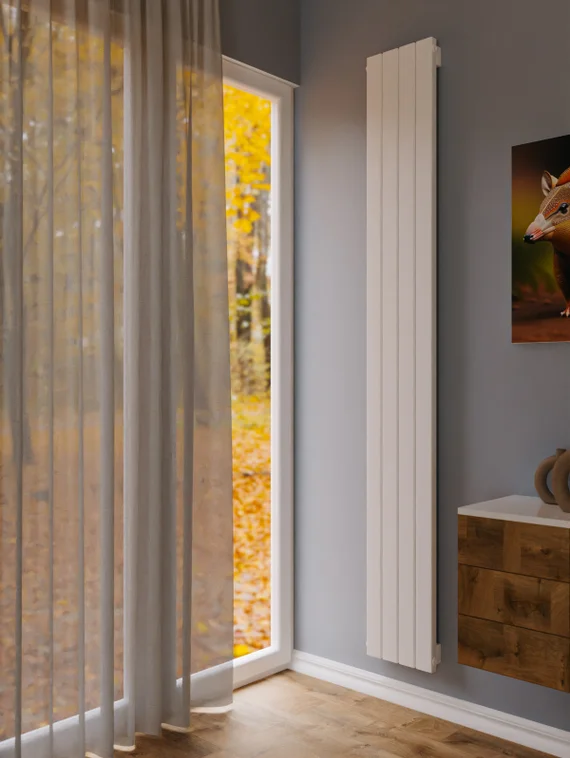 Bronto Silva V - вертикальный трубчатый радиатор высотой 2000 мм, нижнее центральное подключение