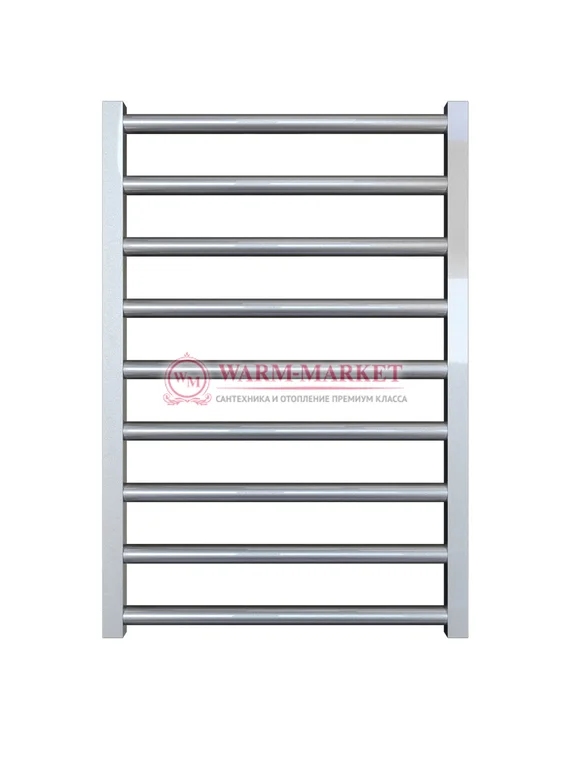 Mandarino Tubo 500х800 - цветной полотенцесушитель из анодированного алюминия, модель 9/1