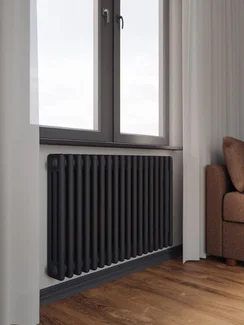 Bronto Pipe 3057 - трехтрубный трубчатый радиатор высотой 570 мм, боковое подключение