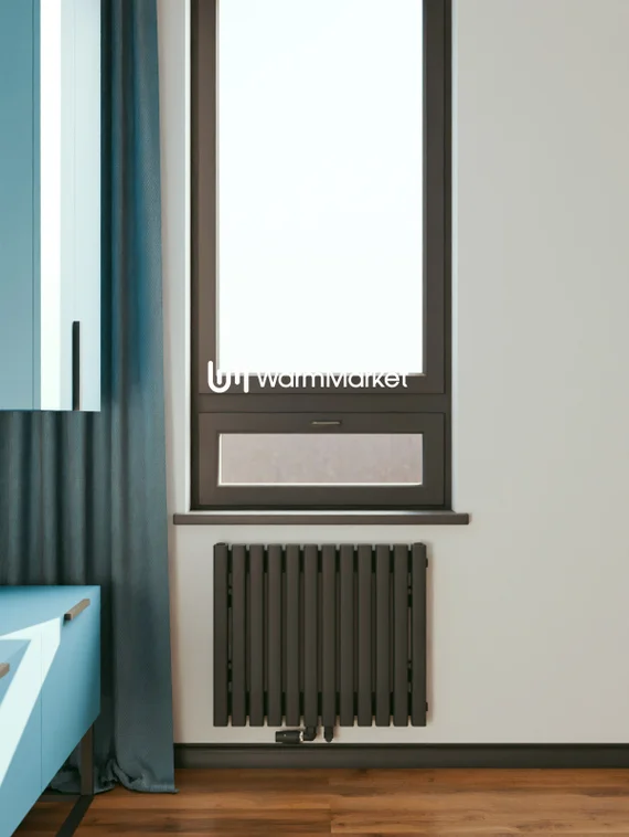 Bareng Tipe V 500 - вертикальный трубчатый радиатор высотой 500 мм, нижнее центральное подключение