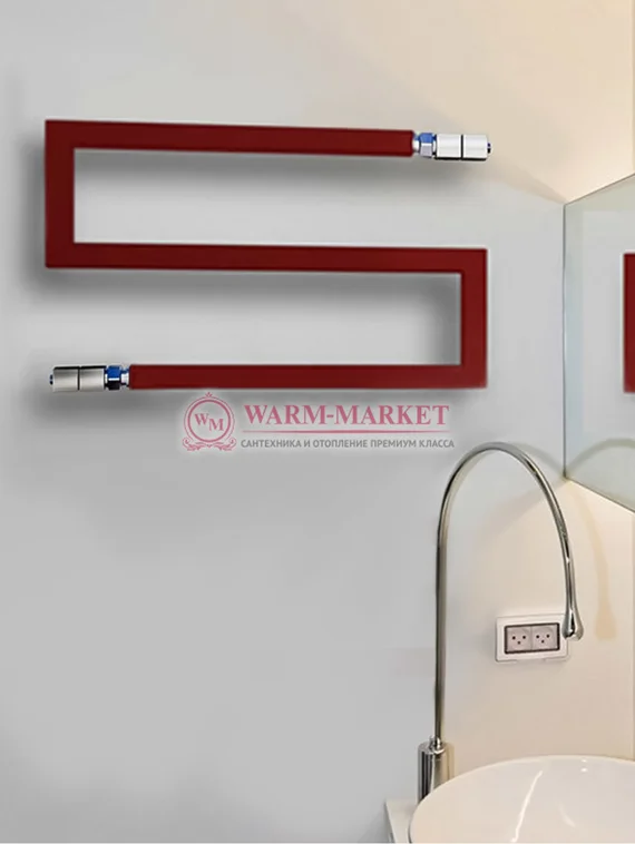 Moda-Quadro MQ4 - электрический дизайн-полотенцесушитель из нержавеющей стали