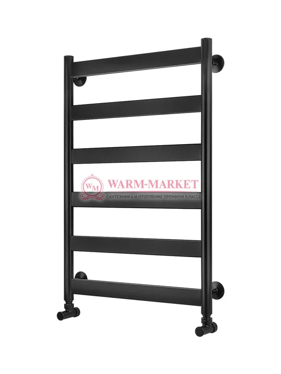 Электрический полотенцесушитель Secado Комано 2 из нержавеющей стали, черный