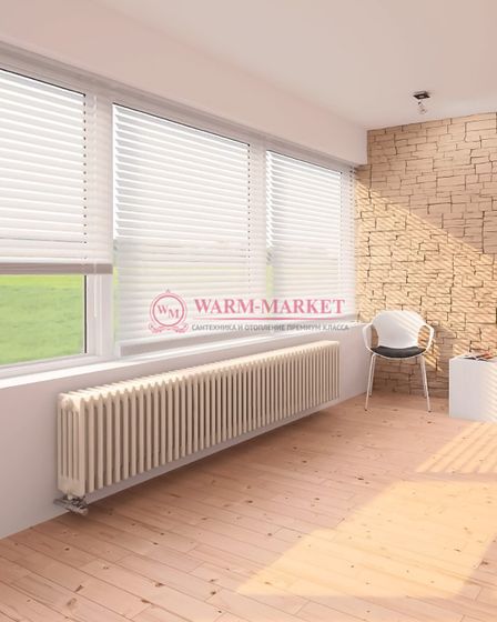 Трубчатый радиатор Arbonia 3045 трехтрубный боковое подключение