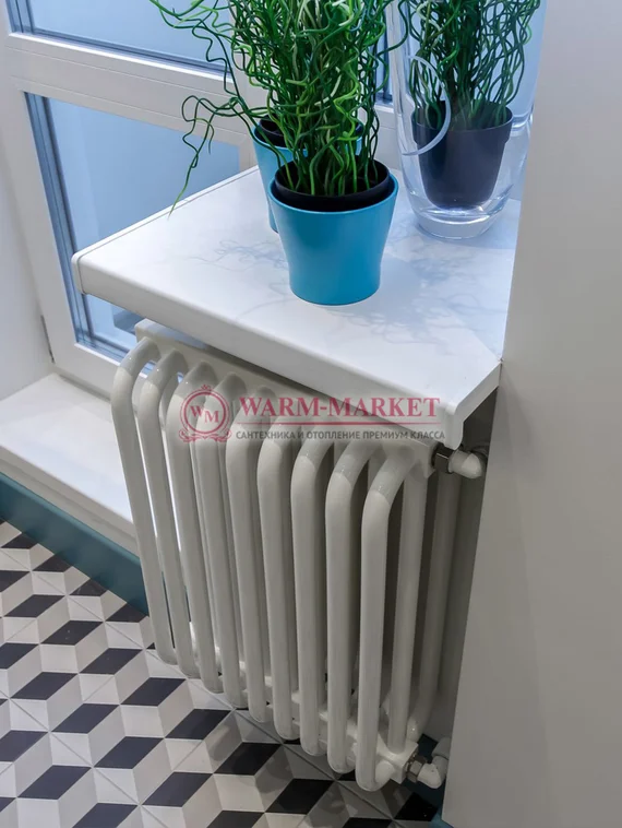 Трубчатый радиатор KZTO RS‌K-3 высотой 1240 мм