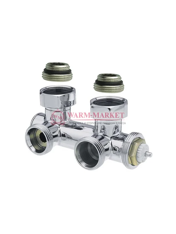 Узел термостатический угловой Hummel Designtechnik 3/4НРx1/2НР