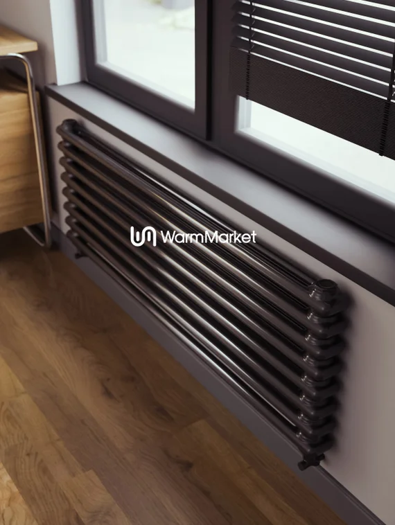 Bareng Softy Z 2080 - двухтрубный трубчатый радиатор шириной 800 мм, нижнее разнесенное подключение