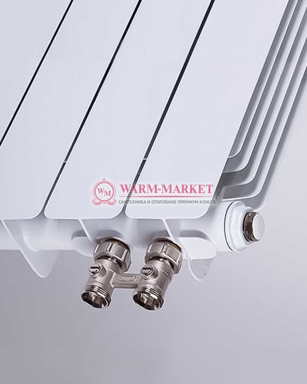 Rifar Supremo V 500 - биметаллический радиатор с нижним подключением
