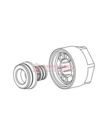 Резьбозажимное соединение REHAU flex/pink 16х2,2xG3/4