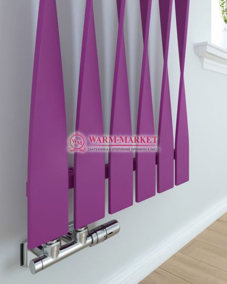 Terma Cyklon V - вертикальный водяной дизайн радиатор высотой 1600 мм