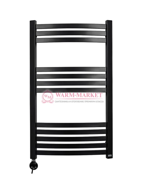 Полотенцесушитель электрический Solent Yarumo SR-018 900х500 П12 черный