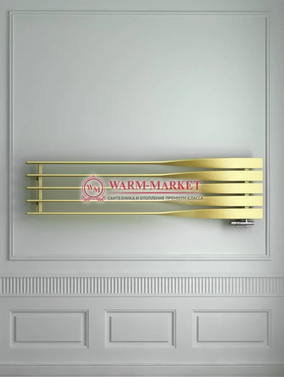 Terma Cyklon H - водяной дизайн радиатор высотой 495 мм