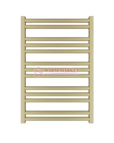 Mandarino Tubo 500х800 - цветной полотенцесушитель из анодированного алюминия, модель 13/24