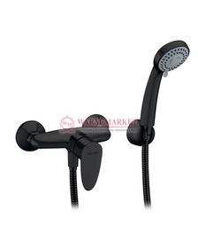 Смеситель для душа Leine черный 3502-Bl