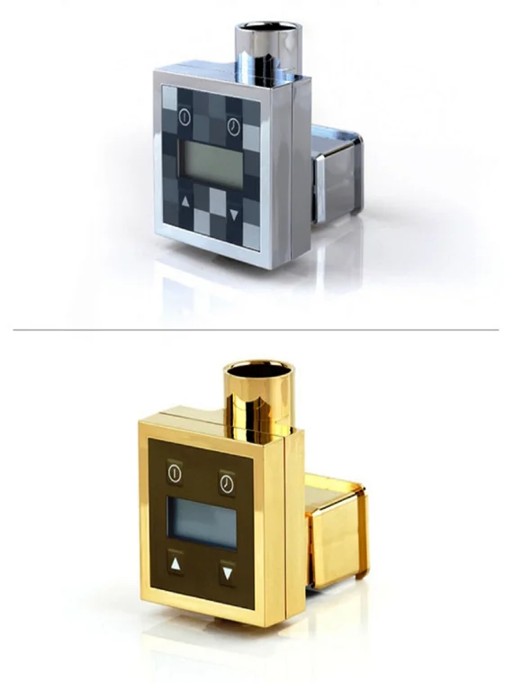 Тен для полотенцесушителя золотого цвета KTX - 3