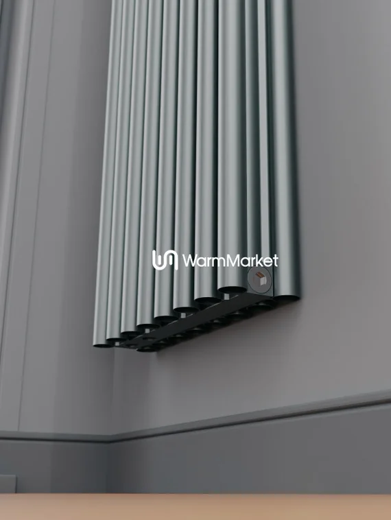 Axxinot Wemar V 2500 - вертикальный алюминиевый радиатор высотой 2530 мм