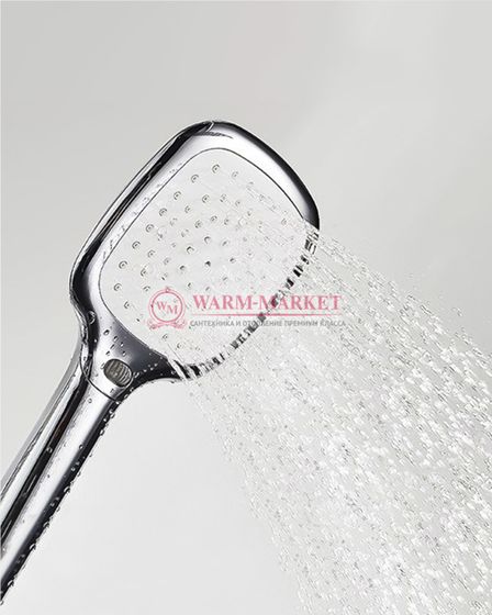 Встраиваемый комплект для душа с верхней душевой насадкой и лейкой черный A16069-Bl