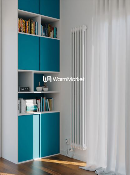 Bareng Softy Electric 2180 - электрический вертикальный двухтрубный трубчатый радиатор высотой 1800 мм